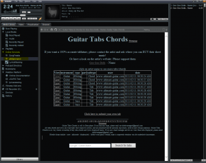 Guitar Tabs Chords Winamp